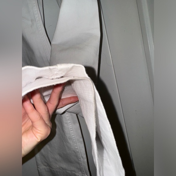 Bright white denim jumpsuit - Picture 14 of 14